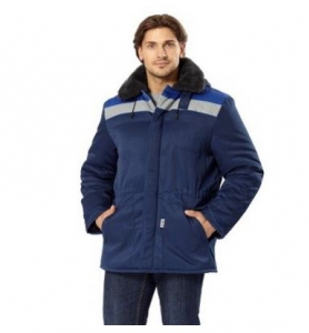 Куртка  утепленная БРИГАДИР, размер 48-50, рост 170-176, цвет синий купить в Санкт-Петербурге