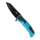 Нож монтерский складной 200 мм, EDC, лезвие 95 мм, кинжальное, сталь 420J2, Smartbuy Tools