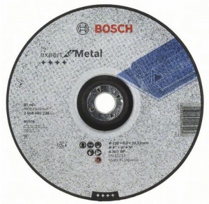 Круг зачистной 230х6х22 BOSCH Expert вогнутый /2.608.600.228 купить в Санкт-Петербурге