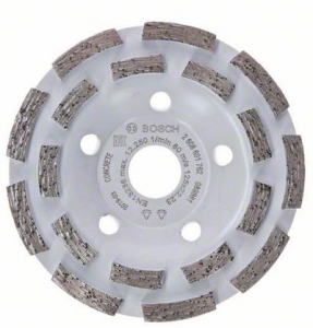 Чашка алмазная по бетону 125*22 мм двурядная BOSCH Expert Long Life /2.608.601.762 купить в Санкт-Петербурге