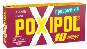 Холодная сварка Poxipol прозрачный 70мл купить в Санкт-Петербурге