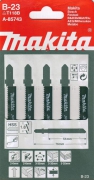 Пилки для лобзика MAKITA B-23 5шт.(51мм,сталь2-6мм,цв.мет,дерево с гвоздями)/A-85743