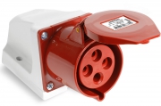 Розетка кабельная настен. 3Р+Е 16А 380В IP44 (114)