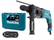 Перфоратор MAKITA HR2470FT (780Вт,SDS-Plus,2.7Дж,3реж,свет,съём.патрон,кейс)