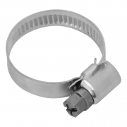 Хомут обжимной, червячный. сталь 20-32мм