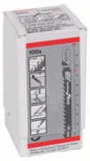 Пилки для лобзика BOSCH T144DP /2.608.633.A31/ 3шт. (74мм,HCS,дерево5-50мм,ДСП,ДВП) чист.рез