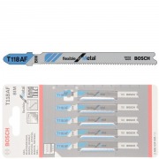 Пилки для лобзика BOSCH T118AF 5шт. (67мм,BIM,металл1-3мм)/2608634505