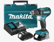 Аккумуляторная дрель-шуруповерт MAKITA MAKITA DDF485SYE (BL-Motor,18B,2*1.5Ач/LXT,50/25Нм,кейс)