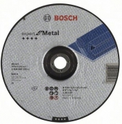 Круг отрезной по металлу 230х2,5х22 BOSCH Expert металл, вогнутый профиль/2.608.600.225
