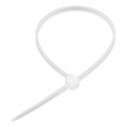 Хомут нейлоновый белый 250х3,6 мм (100шт)