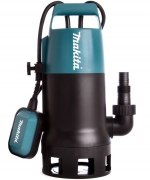 Насос погружной дренажный для грязной воды MAKITA PF1010 (1100Вт,240л/мин,H=10м)