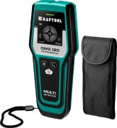 Детектор универсальный KRAFTOOL GMS-120 (120мм,черные/цвет.металлы,электро,дерево)/45298