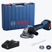 Машина шлифовальная угловая аккумуляторная BOSCH GWS 18V-8 (BL-Motor,18В,1*4.0Ач/Li-Ion,125мм)/06019N9021