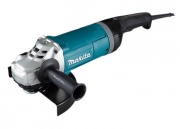 Машина шлифовальная угловая MAKITA GA9080FX1 (2700Вт,230мм,6600об/мин,пл.пуск,эл.тормоз,расц.муфта,суперфланец)