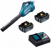 Воздуходувка аккумуляторная MAKITA DUB362RT2 (BL-Motor,36В/2х18В/5.0Ач/LXT+DC18RC) **