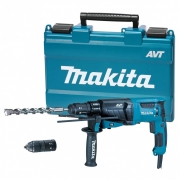 Перфоратор MAKITA HR2631FT (800Вт,SDS-Plus,2.7Дж,3реж,0-1200об/м,AVT,свет,кейс) **