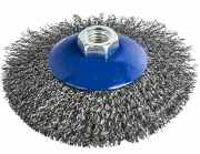 Щетка дисковая мягкая с наклоном 125хМ14 ПРАКТИКА/032-492