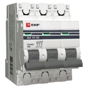 Автоматический выключатель 3П 32А EKF (C) 4,5kA ВА 47-63 PROxima