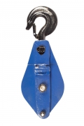 Блок монтажный с крюком K1-3,2 (г/п 3,2 тн, канат 15,5мм, 1 ролик)
