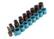 Набор головок ударных MAKITA (1/2",9предм:8,10,12,13,14,15,17,18мм,адаптер1/2-1/4)/B-54645
