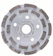 Чашка алмазная по бетону 125*22 мм двурядная BOSCH Expert Long Life /2.608.601.762