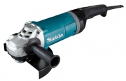 Машина шлифовальная угловая MAKITA GA9080X1 (2700Вт,230мм,6600об/мин,пл.пуск,электротормоз,расцепл.муфта)