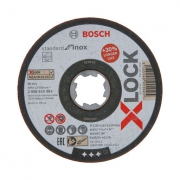 Круг отрезной 125х1,0х22 BOSCH X-LOCK Standard for Inox/2.608.619.262