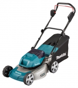 Газонокосилка аккумуляторная MAKITA DLM460Z (36В/2х18В/LXT,шир46см,выс20-100мм,XPT,800кв.м,контейнер60л) **