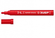 Маркер-краска МК-400 красный, 2-4 мм перманентный 