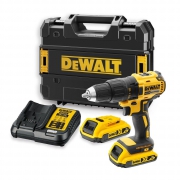 Аккумуляторная дрель-шуруповерт DeWALT DCD777D2T-QW (BL-Motor,18B,2*2.0Ач/LXT,65Нм,кейс)