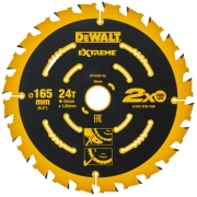 Диск пильный по дереву 165*30*1.65мм*24Т DeWALT Elite Extreme/DT10400-QZ
