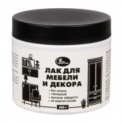 Лак для мебели и декора, глянцевый, банка 0.4 кг