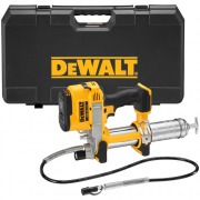 Шприц для смазки аккумуляторный DeWALT DCGG571NK (18B/XR,690Бар,400мл,148г/мин,кейс) **