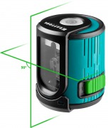 Нивелир лазерный KRAFTOOL CL20 (GreenBeam,20м,&plusmn;0,2мм/м,3ААА)/34701