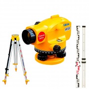 Нивелир оптический Geobox N7-32 Комплект Trio (100м,32-крат,штатив,рейка3м,Госреестр)/931638