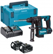 Перфоратор аккумуляторный MAKITA DHR171RTJ (BL-Motor,18В,2*5.0Ач/LXT,SDS-Plus,1.2Дж,2режима,кейс)
