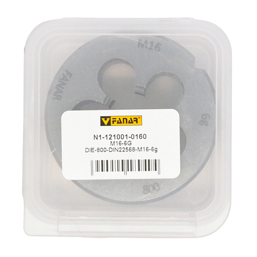 Плашка М16х2,0 осн. 6g HSS 800 DIN-22568 F-R (N1-121001-0160): фото 3