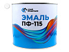 Краска эмаль ПФ-115 БЕЛАЯ (банка 2,5 кг, 1.79л.) ГОСТ: миниатюра фото 1