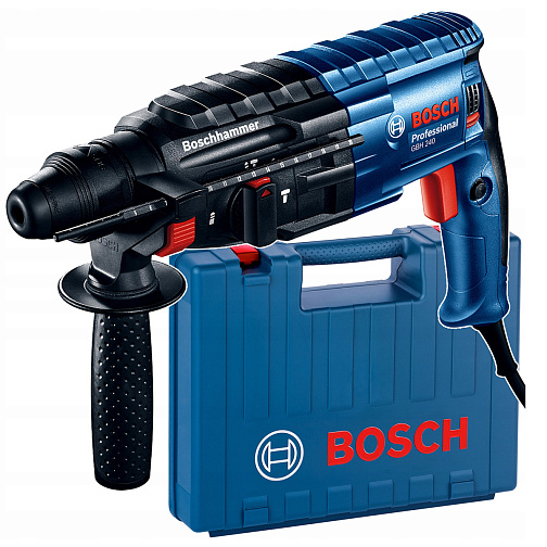Перфоратор BOSCH GBH 240 (790Вт,SDS-Plus,2.7Дж,3реж,0-950об/мин,кейс)/0611272100: фото 2