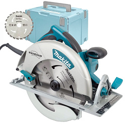Пила дисковая MAKITA 5008MGJX2 (1800Вт,210х30мм,75.5мм,5200об/мин,кейс+доп.диск) **