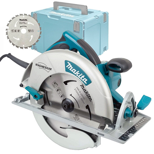 Пила дисковая MAKITA 5008MGJX2 (1800Вт,210х30мм,75.5мм,5200об/мин,кейс+доп.диск) **: фото 1