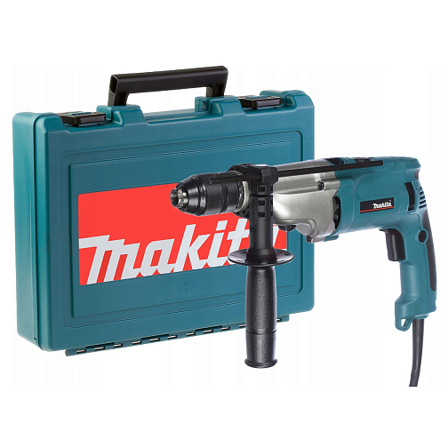 Дрель MAKITA HP2071 (1010Вт,удар,2скорости,кейс): фото 2