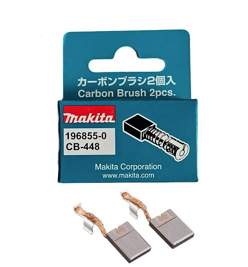 Щетки графитовые MAKITA CB-448 3x10x13 /196854-2 (замена 194159-4, CB-448 196854-2): фото 1