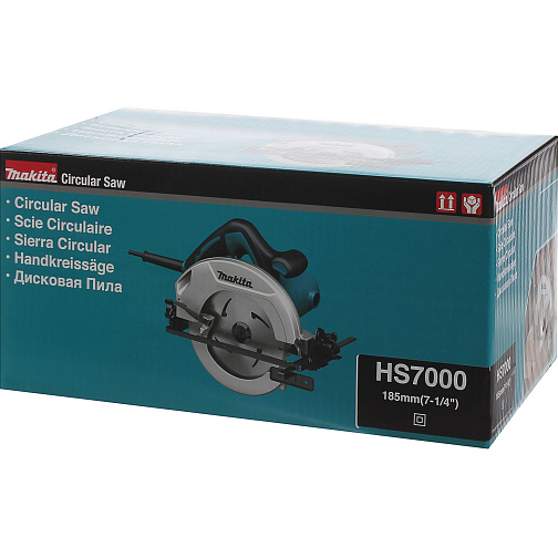 Пила дисковая MAKITA HS7000 (1200Вт,185х30мм,65мм,5200об/мин): фото 4