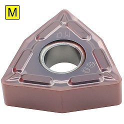 Пластина WNMG 080408 - MQ SM8020 получистовая по нержавеющей стали SENO