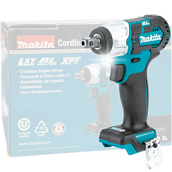 Гайковерт ударный аккумуляторный MAKITA TW161DZ (BL-Motor,12В/CXT,1/2",165Нм,без акк.и з/у)