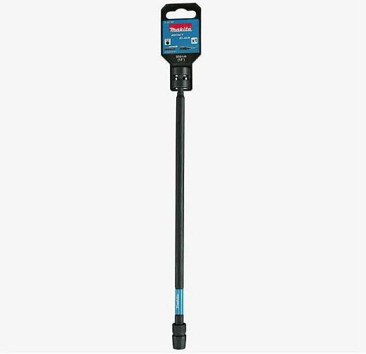 Держатель для бит магнитный с зажимным патроном MAKITA Impact Black (152мм,1/4