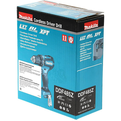 Аккумуляторная дрель-шуруповерт MAKITA DDF485Z (BL-Motor,18B/LXT,50/25Нм,без акк и з/у): фото 2