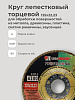 Круг лепестковый торцевой 125х22 14А Р100(16): миниатюра фото 3