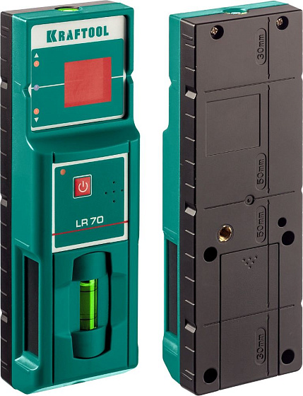 Детектор для линейного нивелира KRAFTOOL LR 70 (70м,±1мм/10м,кронштейн)/34607 **: фото 1